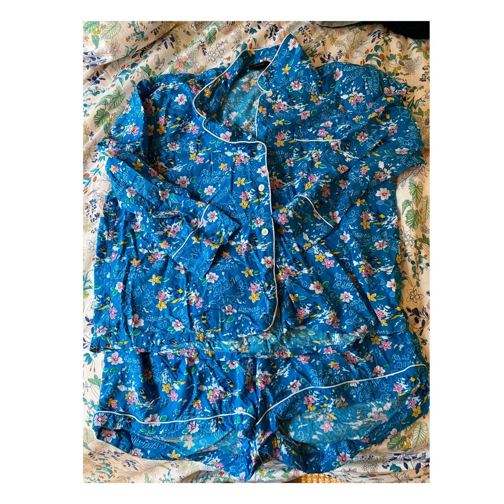 J Crew Shortie Pajamas